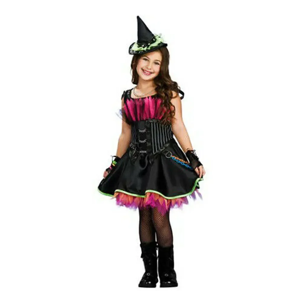 Rubies Drama Queens Rockin' Out Witch Costume NEW NIP Size Medium 8 10